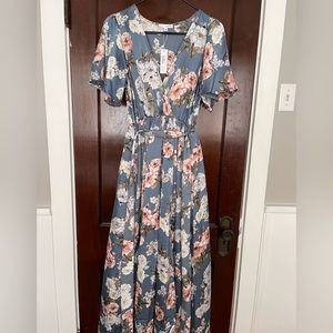 Baltic Born Sicily Satin maxi dress